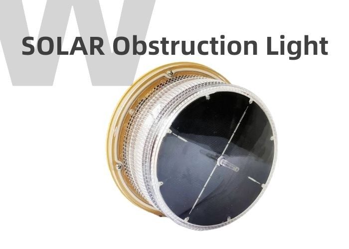 Flashing ICAO Type A Obstruction Light Polycarbonate Bird Deterrent Needles Design