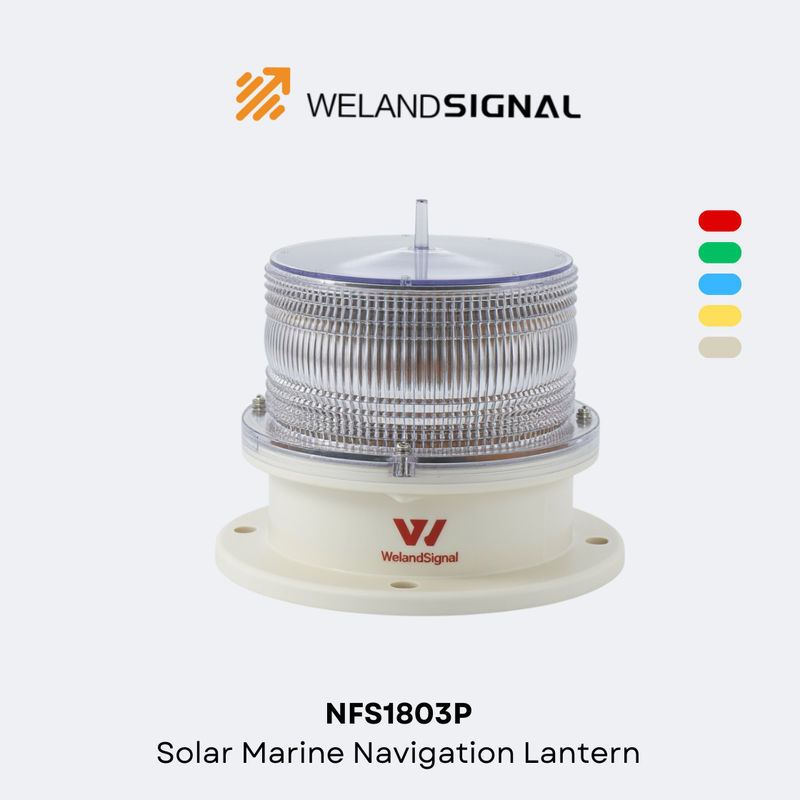 NFS1803P IALA Solar Marine Navigation Lantern Innovative and Durable Solution for Maritime Navigation