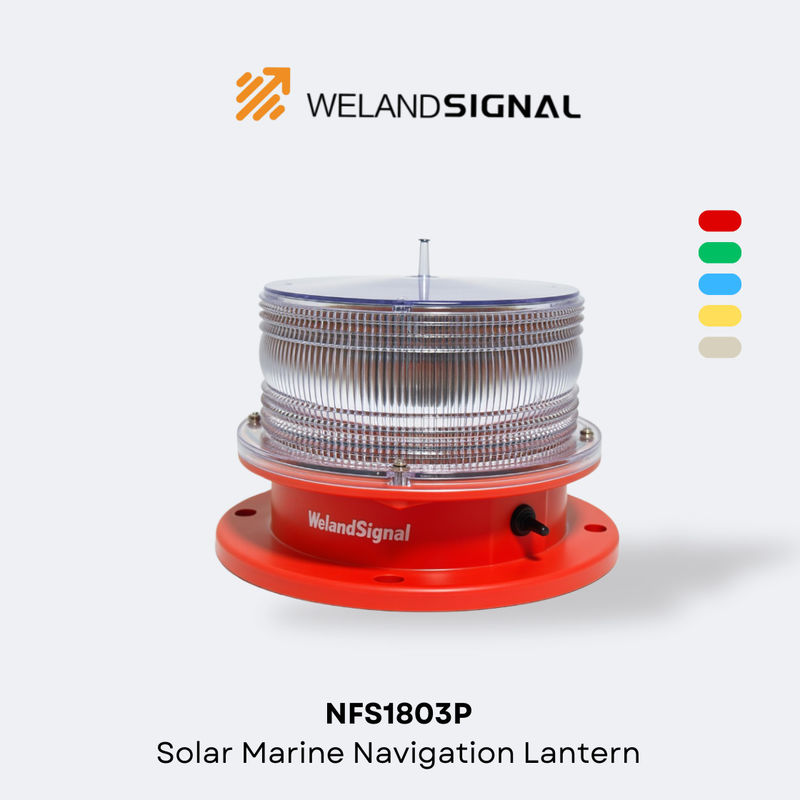 NFS1803P IALA Solar Marine Navigation Lantern Innovative and Durable Solution for Maritime Navigation