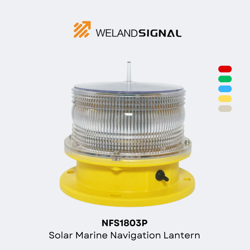 NFS1803P IALA Solar Marine Navigation Lantern Innovative and Durable Solution for Maritime Navigation