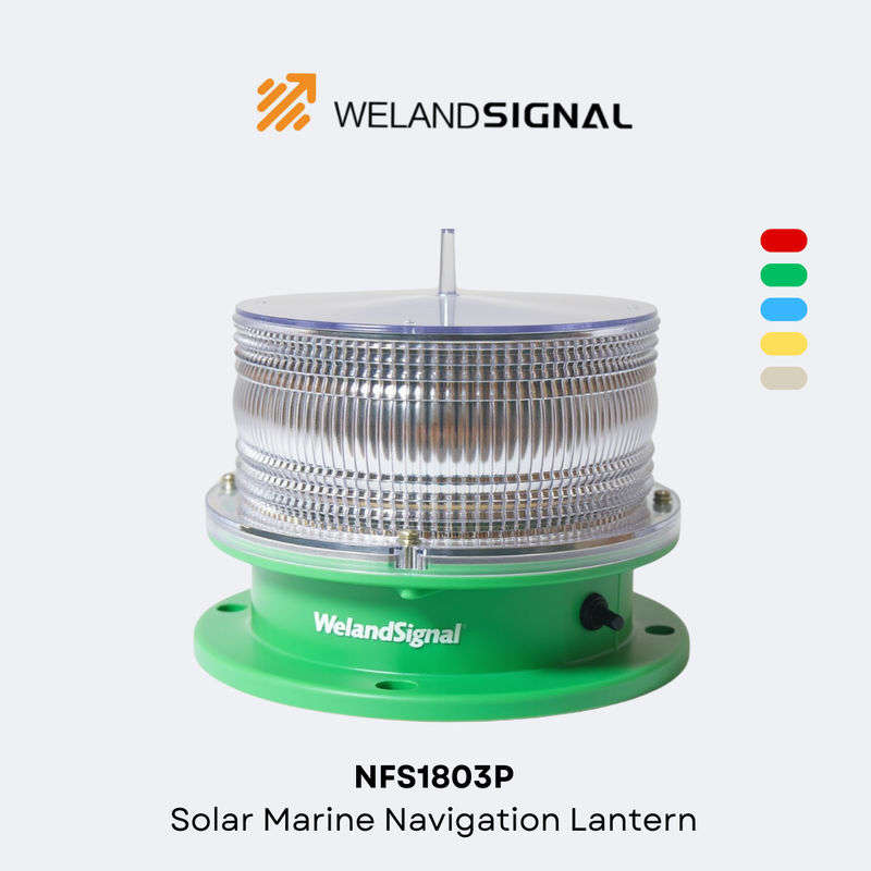 NFS1803P IALA Solar Marine Navigation Lantern Innovative and Durable Solution for Maritime Navigation
