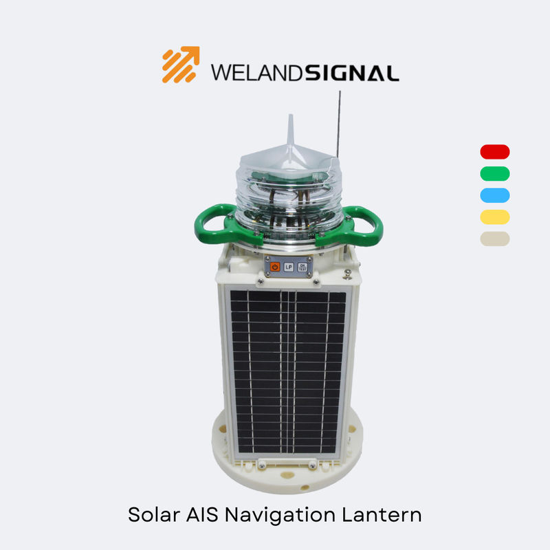 AIS60 IP68 Solar Powered Boat Navigation Lights With GPS And Beidou Seamless Global Integration, Intelligent Navigation