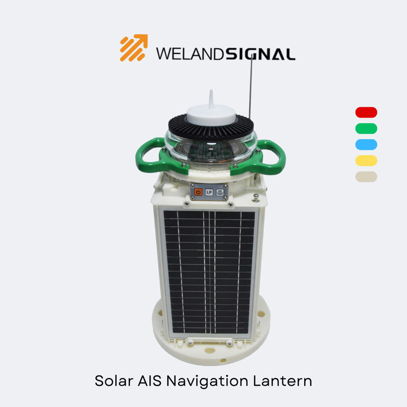 AIS60 IP68 Solar Powered Boat Navigation Lights With GPS And Beidou Seamless Global Integration, Intelligent Navigation