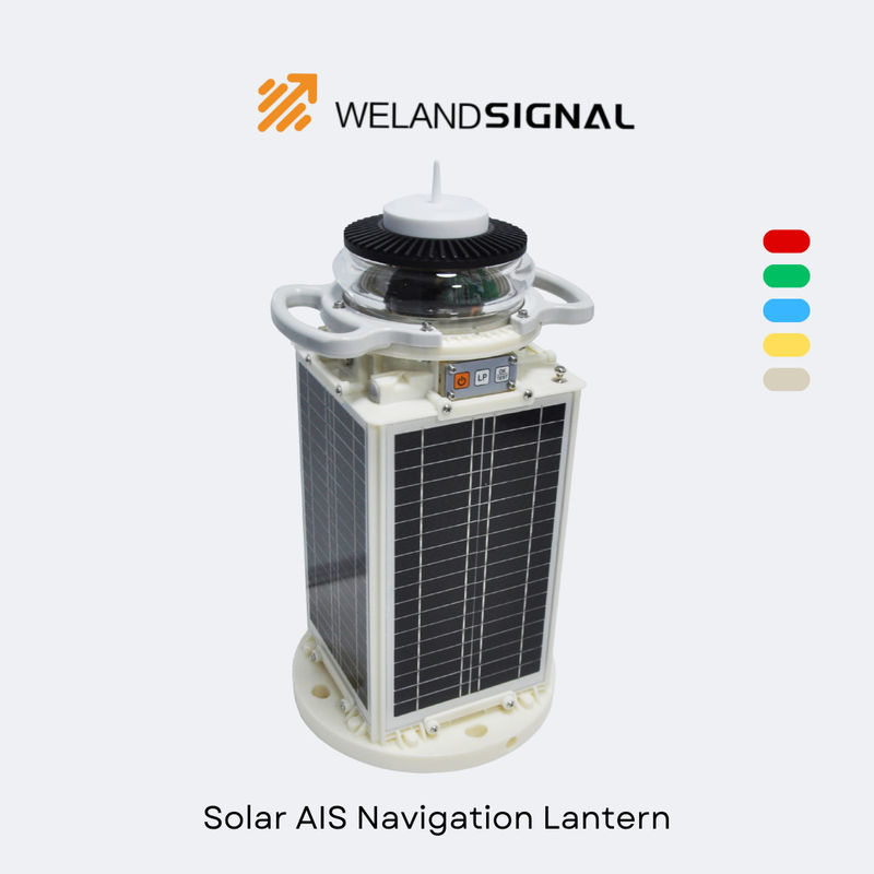 AIS60 IP68 Solar Powered Boat Navigation Lights With GPS And Beidou Seamless Global Integration, Intelligent Navigation