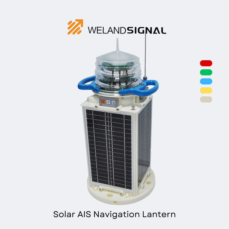 AIS60 IP68 Solar Powered Boat Navigation Lights With GPS And Beidou Seamless Global Integration, Intelligent Navigation