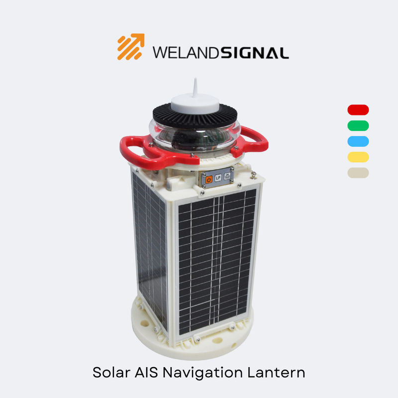 AIS60 IP68 Solar Powered Boat Navigation Lights With GPS And Beidou Seamless Global Integration, Intelligent Navigation